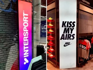 Быстросменный тканевый лайтбокс intersport-and-kiss-my-airs